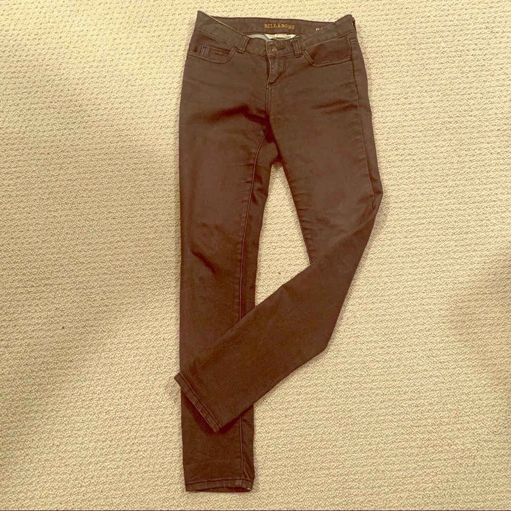 Billabong “the Legging” faded black jeans